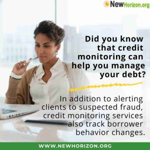 credit monitoring manage your debt