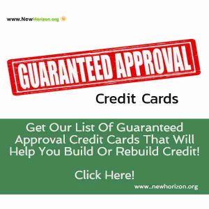 guaranteed approval catalog credit cards