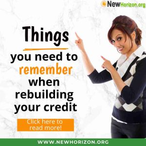 tips on rebuilding your credit