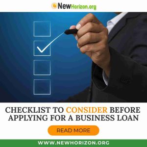 Checklist for applying for a business loan