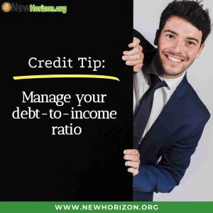 manage debt to income ratio