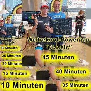 Die komplette Weltrekord PowerNap-Serie Die komplette Weltrekord PowerNap-Serie