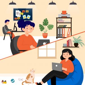 Coworking Space Vs. Work From Home For Digital Nomads