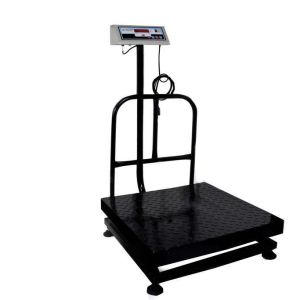 Industrial Weighing Scale | Capacity 500 kg, e value 50 gm | Platform Size 600x600 mm