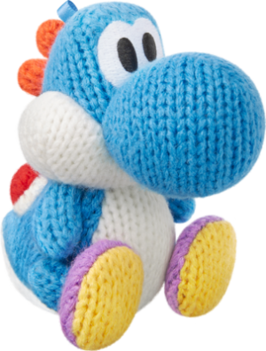 Light-Blue Yarn Yoshi