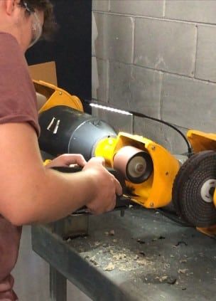 Hand finishing of a custom foot orthotic