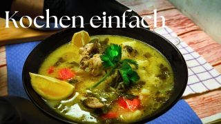 Hühnersuppe mit Gemüse