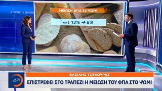 Επιστρέφει στο τραπέζι η μείωση του ΦΠΑ στο ψωμί | Κεντρικό δελτίο ειδήσεων 31/05/2022 | OPEN TV