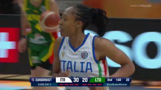 Ιταλία-Λιθουανία: 65-51 (MD 3 Group B EuroBasket Γυναικών 2025, 21/06/2025)