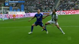 Mπορούσια Μενχενγκλάντμπαχ – Χόφενχαϊμ: 4-4 (MD 32, 3/5/25)