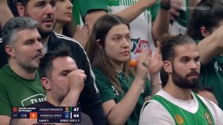 Παναθηναϊκός – Αναντολού Εφές: 75-67 (MD 5 playoffs, 06/05/2025)