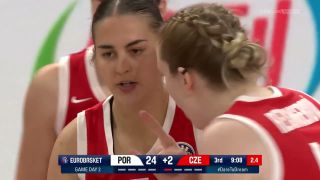 Πορτογαλία – Τσεχία: 52-73 (MD 2 Group C EuroBasket Γυναικών 2025, 20/06/2025)