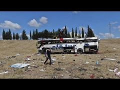 Τουρκία: Τραγικό δυστύχημα με τουριστικό λεωφορείο- 15 νεκροί…