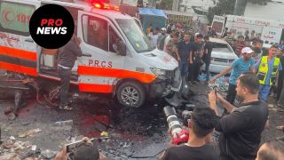 Βομβαρδίστηκαν ταυτόχρονα τρία νοσοκομεία στη Γάζα: Κτυπήθηκε κομβόι ασθενοφόρων –Πάνω από 60 νεκροί
