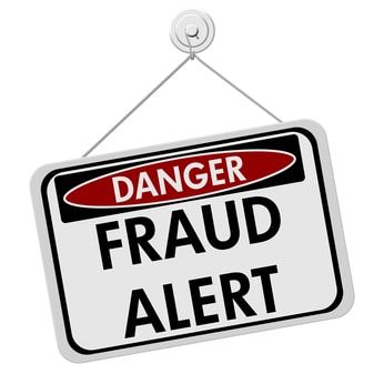 Fraud alert