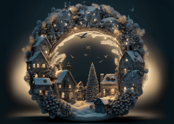 Winter Themed Wreath