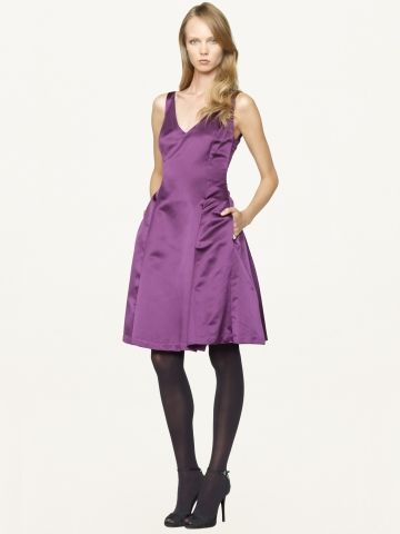 RL black Label purple dress