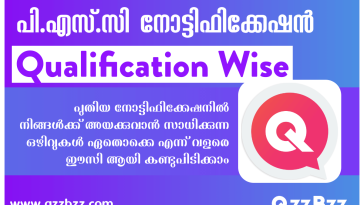 Kerala PSC Notifications 2020