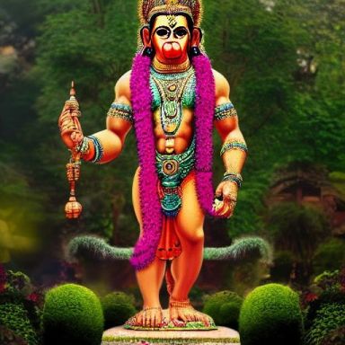 Statue of Lord Hanuman