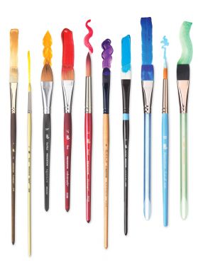 A selection of Princeton brushes
