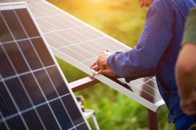 solar power for shed