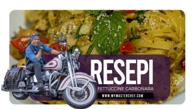 Resepi Fettuccine Carbonara - MyMasterChef