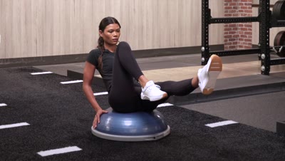 Balance Trainer Braced Bicycle Kicks