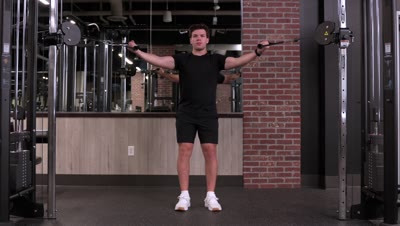 Double Bicep Curl (Cable)