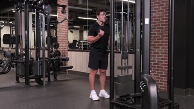 Cable One Arm Underhand Tricep Extension