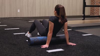 Foam Roll Lower Back