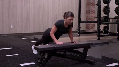 Incline Tricep Push Up