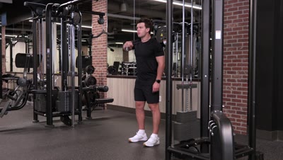 Lateral Cable Tricep Extension