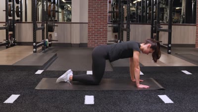 Prone Hip Circles Forward