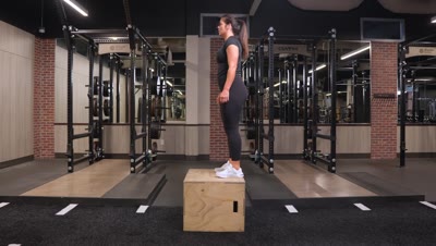 Reverse Box Jump