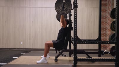 Seated Barbell Overhead Press