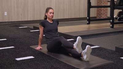 Seated Figure Four Stretch