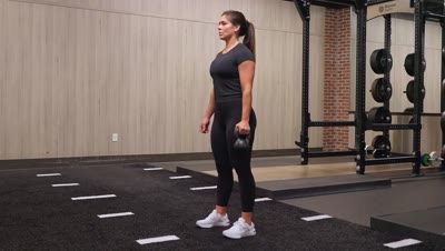 Single Arm Bottoms-up Kettlebell Clean