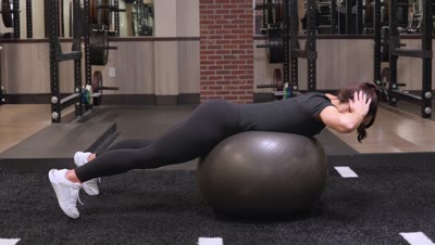 Stability Ball Back Extension