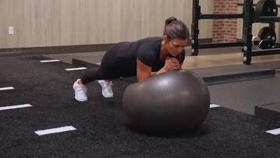 Stability Ball Roll Out