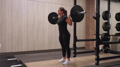 Standing Calf Raise (Barbell)