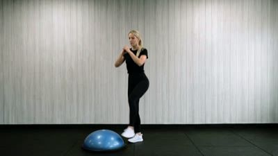 Balance Trainer Alternating Lunge