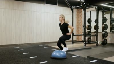 Balance Trainer Lateral Floor Toe Taps