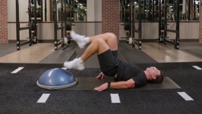 Balance Trainer Lying Toe Taps