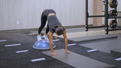 Balance Trainer Walk Out Plank
