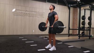 Barbell High Pull