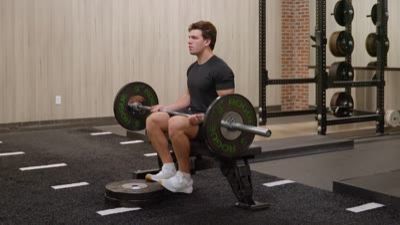 Barbell Seated Calf Raise
