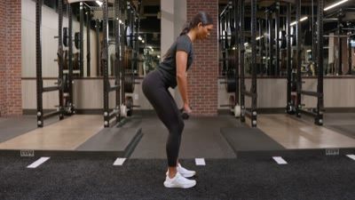 Bent Over Dumbbell Row (Elbows Out)