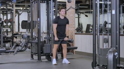 Cable Front Raise