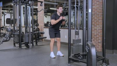Cable Rope Tricep Extension