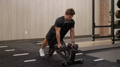 Chest-Supported Row (Dumbbell)